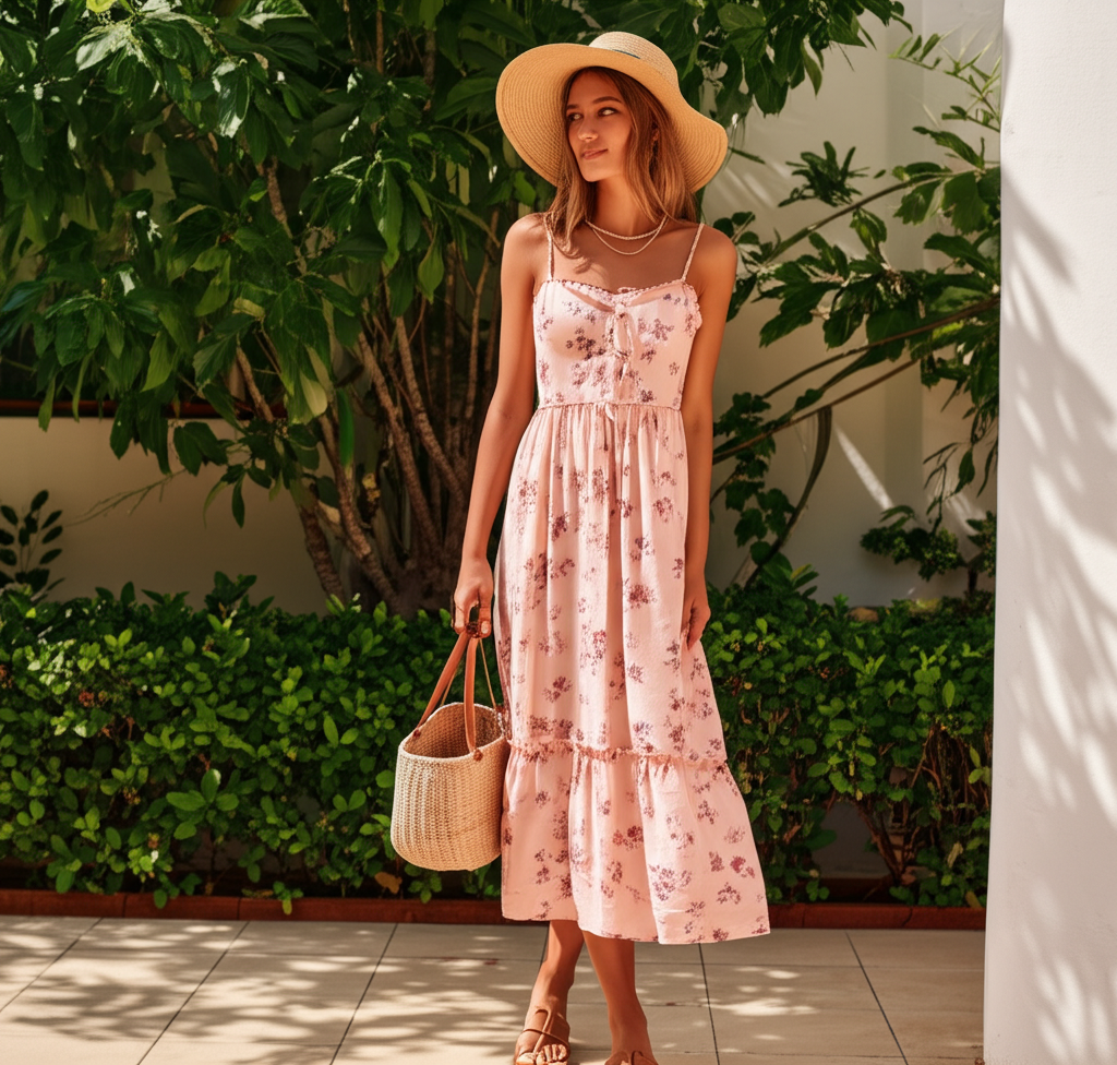 Vestido Elegante de Verano
